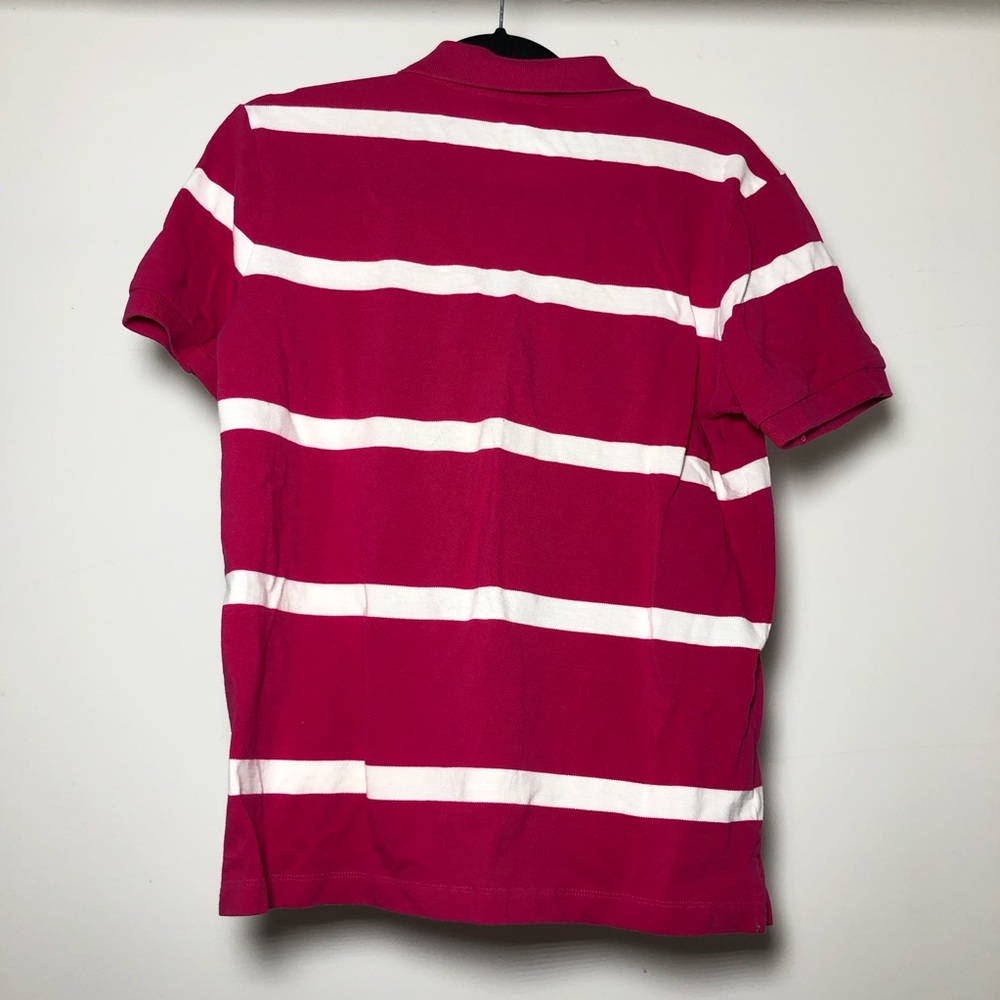 Calvin Klein Collection Raspberry Pink Polo Shitt - Picture 3 of 3